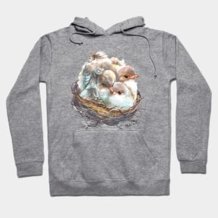 Birds on the nest Hoodie